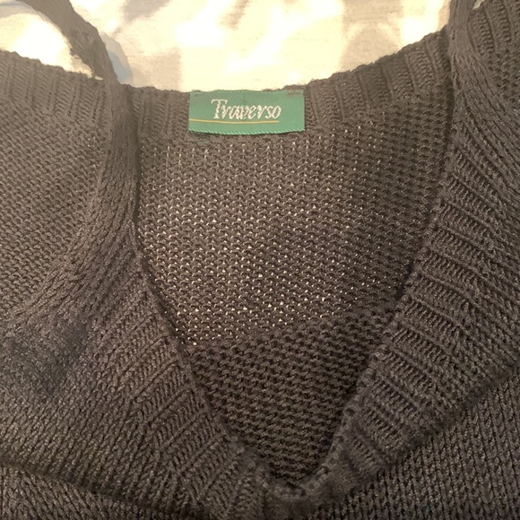 Made in 🇬🇷VTG 90’ Knitted Black Tank Top - Picture 7 of 14